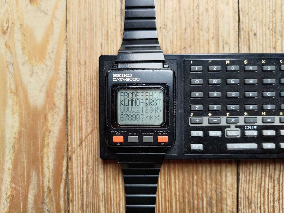 Zegarek Seiko DATA-2000 z 1984 roku