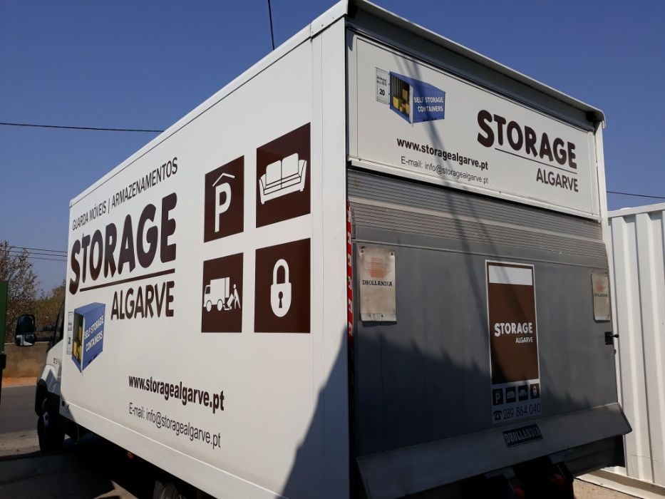 Storage Algarve - Armazenamento Temporário Box ,SELF Storage Contentor