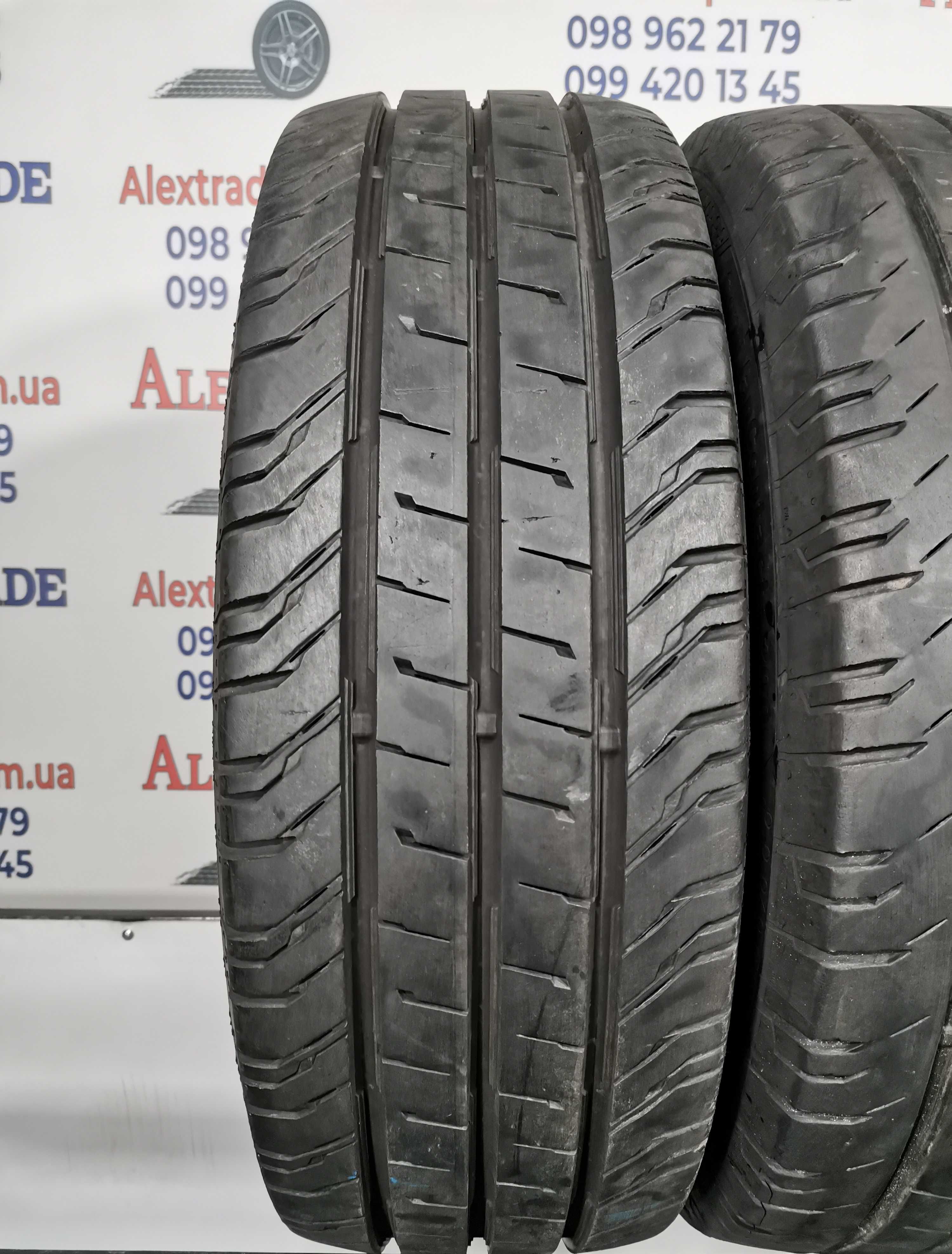 2 шт 205/65 R16C цешка Continental ContiVanContact 200 літні шини б/у,