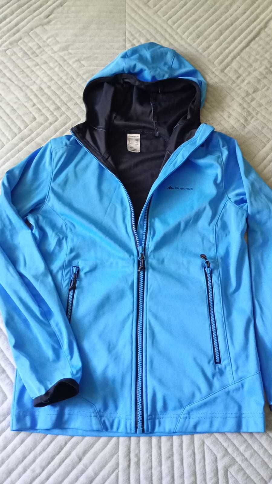 Bluza zapinana softshell Quechua 143/152 12 lat