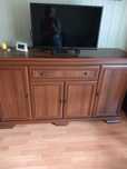 Zestaw mebli do salonu drewno