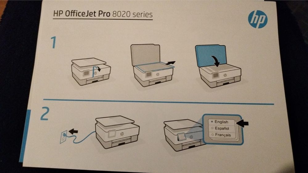 Impressora HP OfficeJet Pro 8020