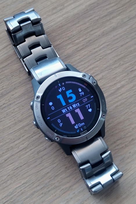 Garmin Fenix 6 pro and Sapphire Titanium