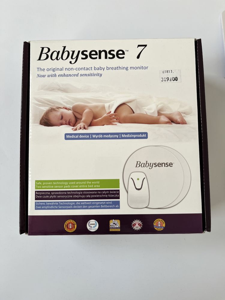Monitor oddechu BABYSENSE 7 Baby sense stan bdb jak nowy