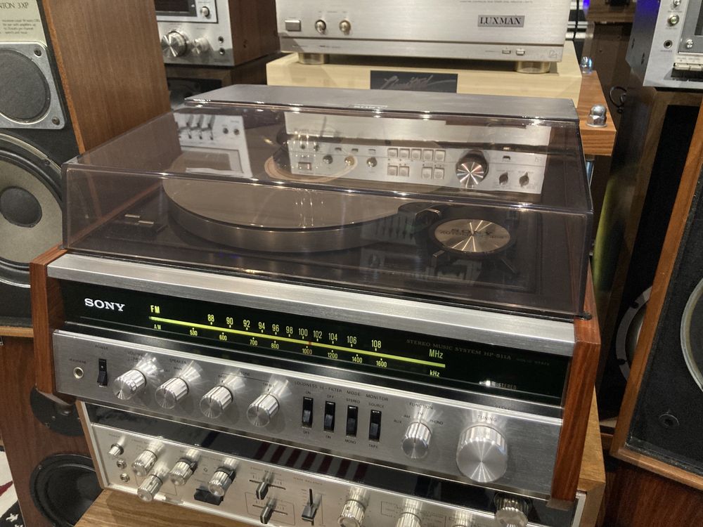 Retrospekcja Zestaw Vintage Audio Sony Wharfedale Rewitalizacja