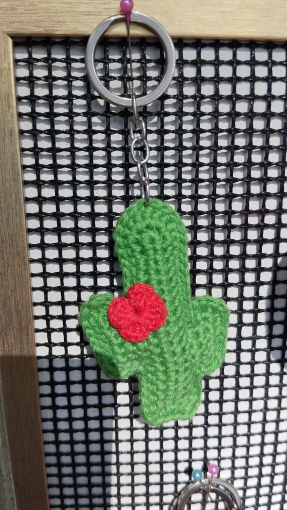 Porta-chaves Amigurumi