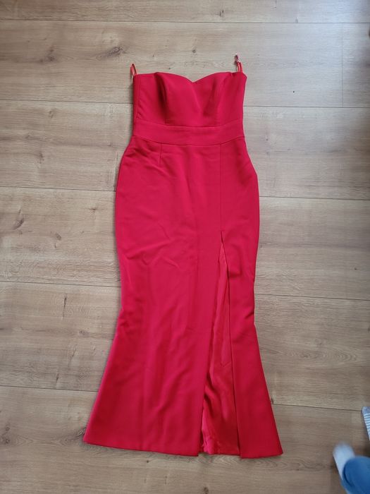 Sukienka gorsetowa Inspiracja Butik + szal + pelerynka r.40. Wizytowa