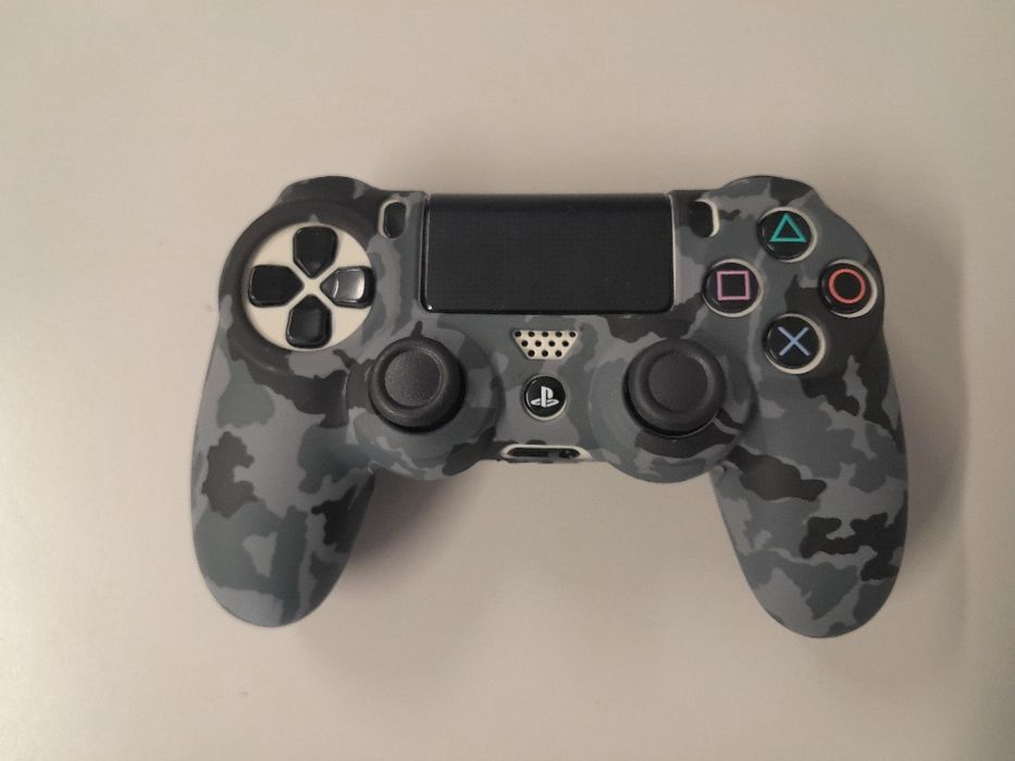 Capa de silicone camuflada para dualshock 4 - ps4 - playstation4