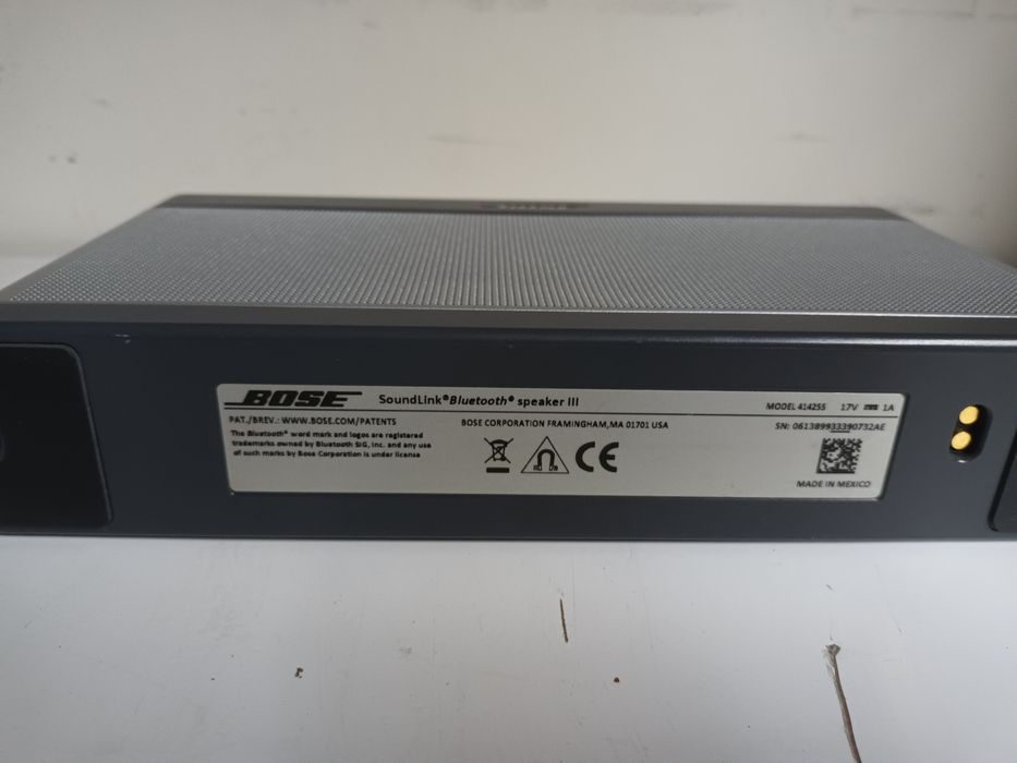 Głośnik przenośny BOSE SOUNDLINK bluetooth SPEAKER III 414255