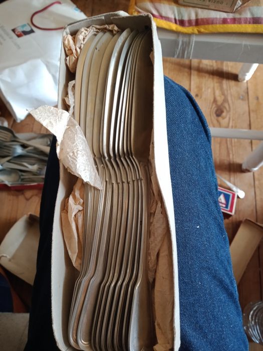 Talheres alpaca muito antigo pelo menos 100  anos