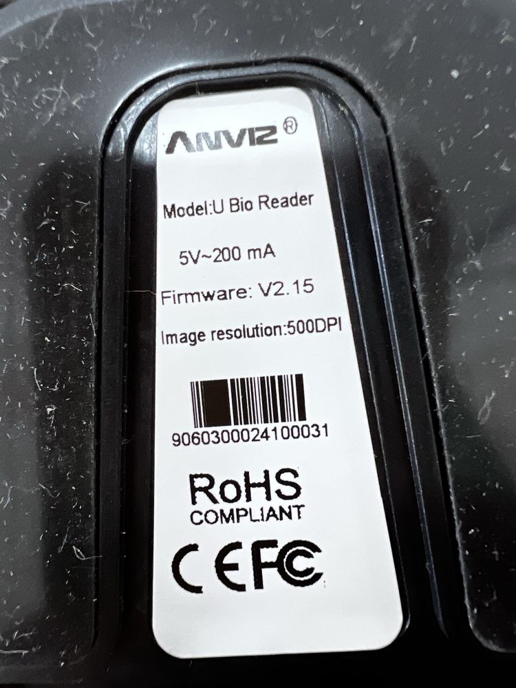 Anviz UBIO Leitor Biométrico