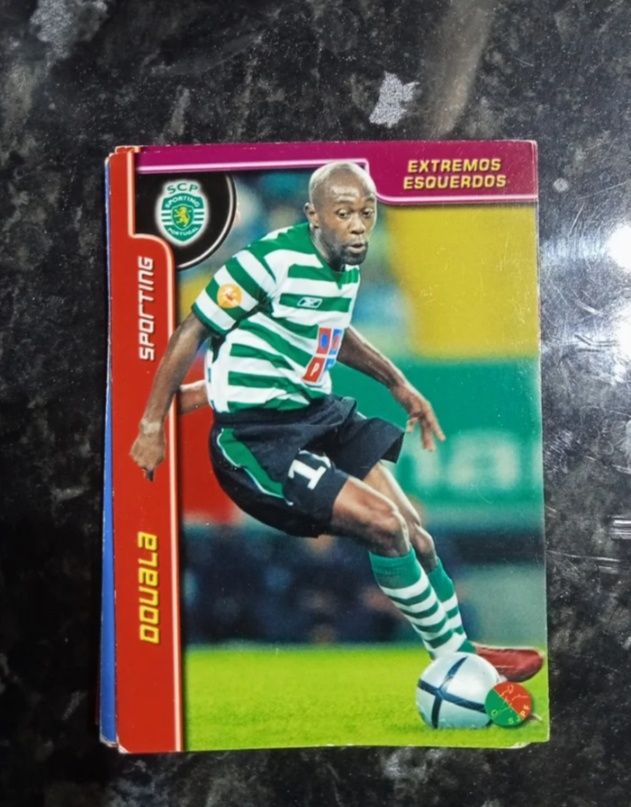 Cartas da equipa do Sporting da época 2004/05 Panini