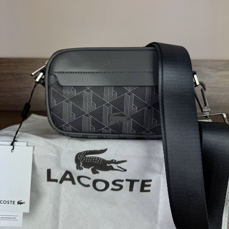 мужская сумка lacoste оригінал чоловіча сумка з шкіри з США USA