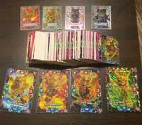 Karty Ninjago 8 komplet+4platyny+21szt LE+4szt XXL