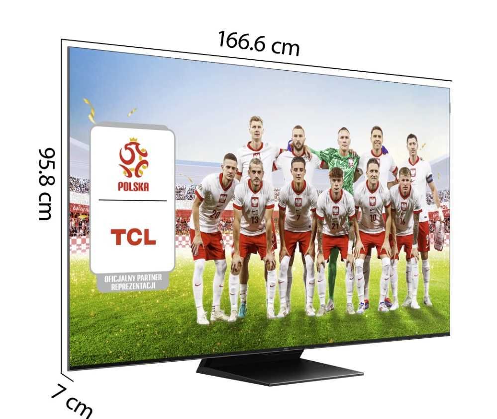 Telewizor  TCL 75MQLED85 MINILED 4K 144Hz Google TV Dolby Vision/Atmos