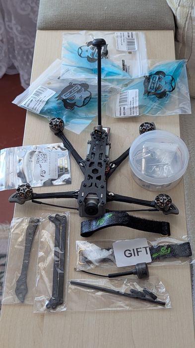 fpv дрон Flywoo Explorer LR 4 Vista HD TBS Crossfire GPS + 4 акума