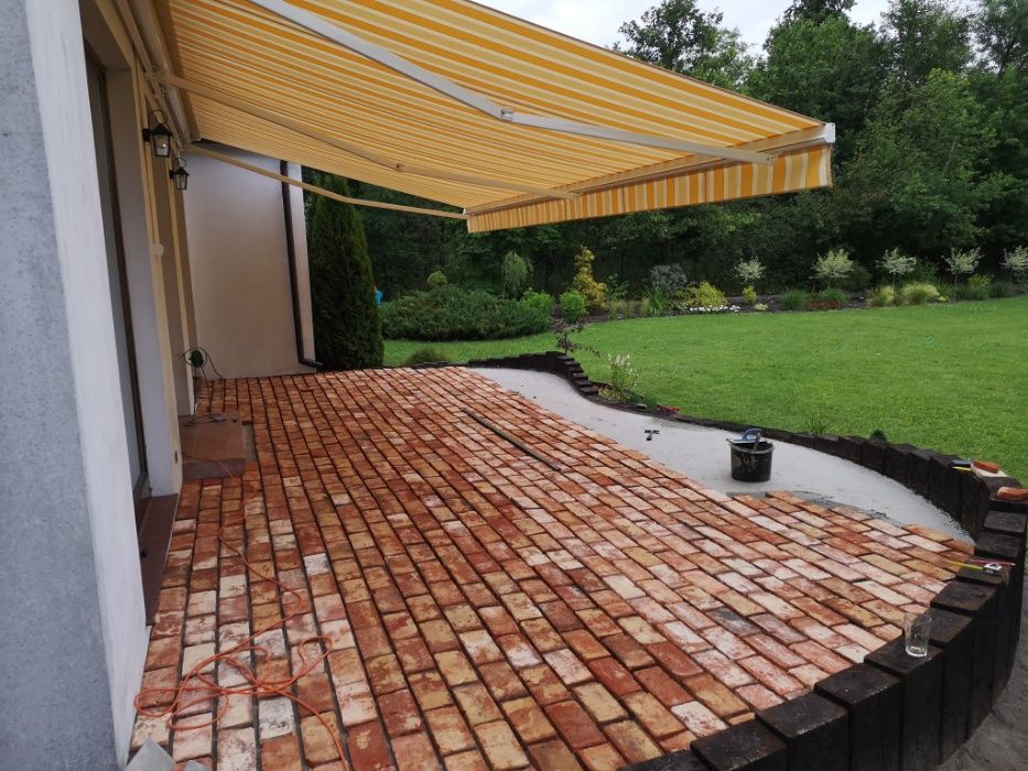 Płytki  Lica z cegły rozbiórkowej retro duże , podłogowe -PROMOCJA-