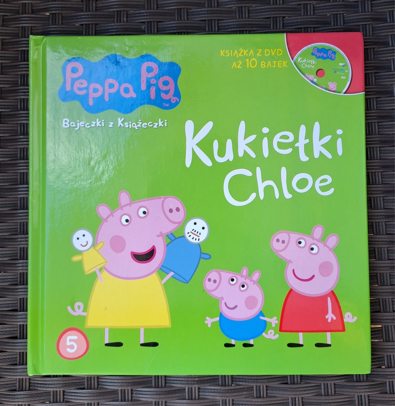 Kukiełki Chloe Peppa Pig + płyta DVD