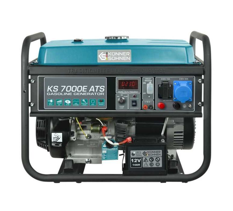 НОВI! Бензиновий Konner&Sohnen KS 7000E ATS | Вибір асортимента