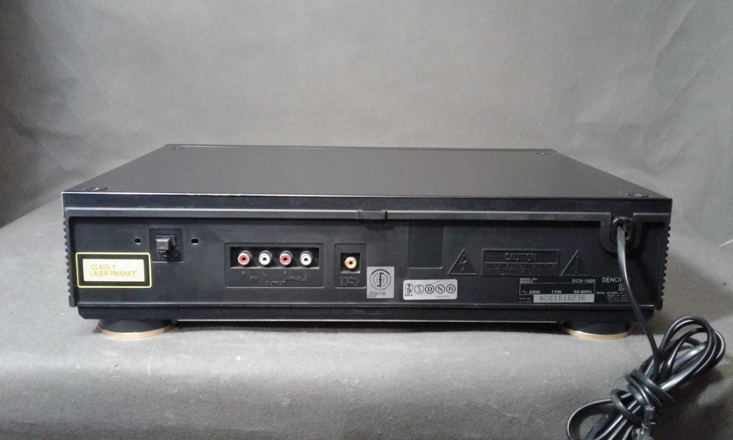 DENON DCD-1400,odtwarzacz cd+pilot