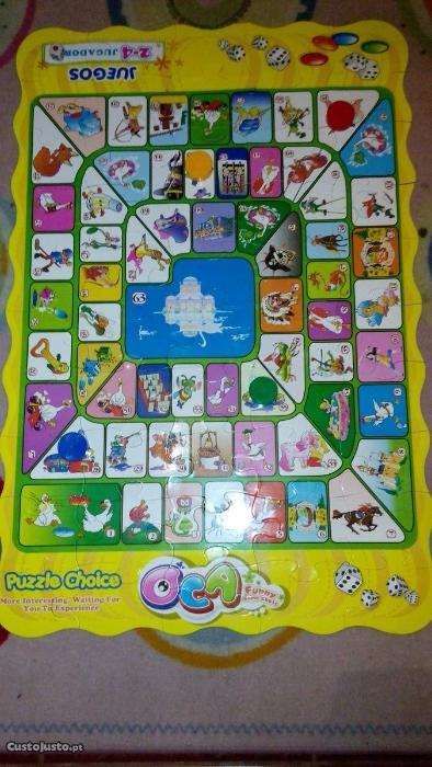 Jogo Ganso e Puzzle