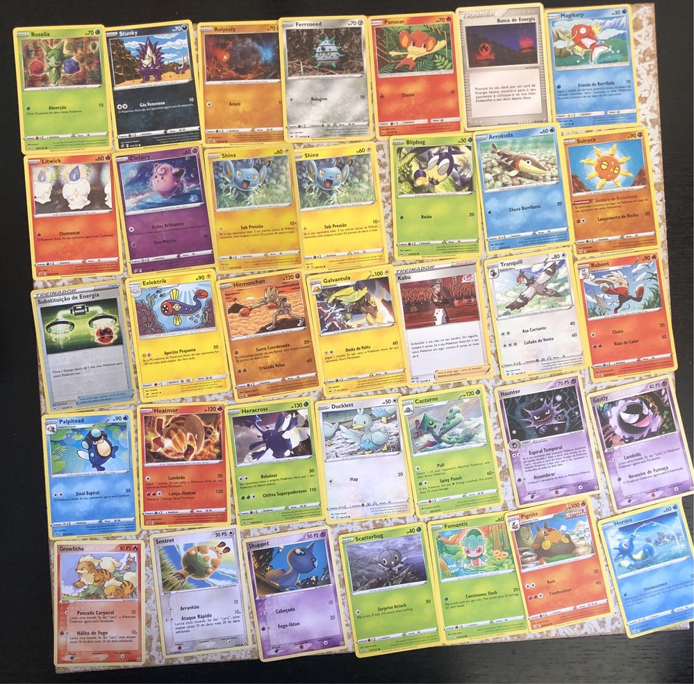 Vendo Cartas Pokémon