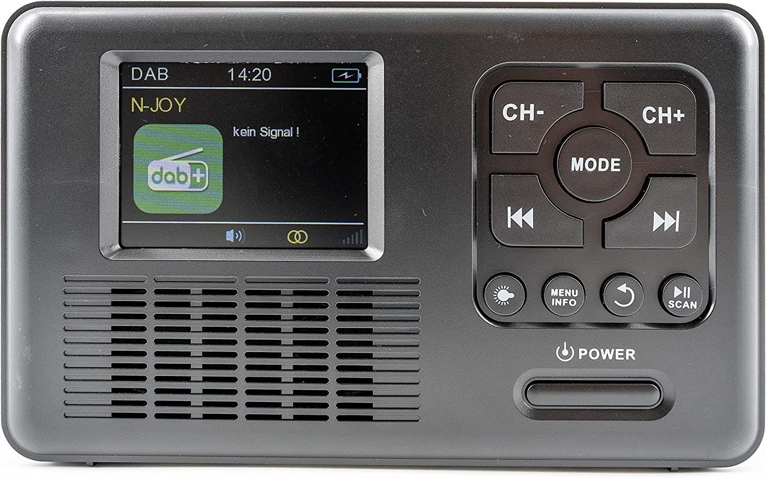 Radio DAB/FM Reflexion TRA560DAB Korbowe z latarką Bluetooth Solar USB