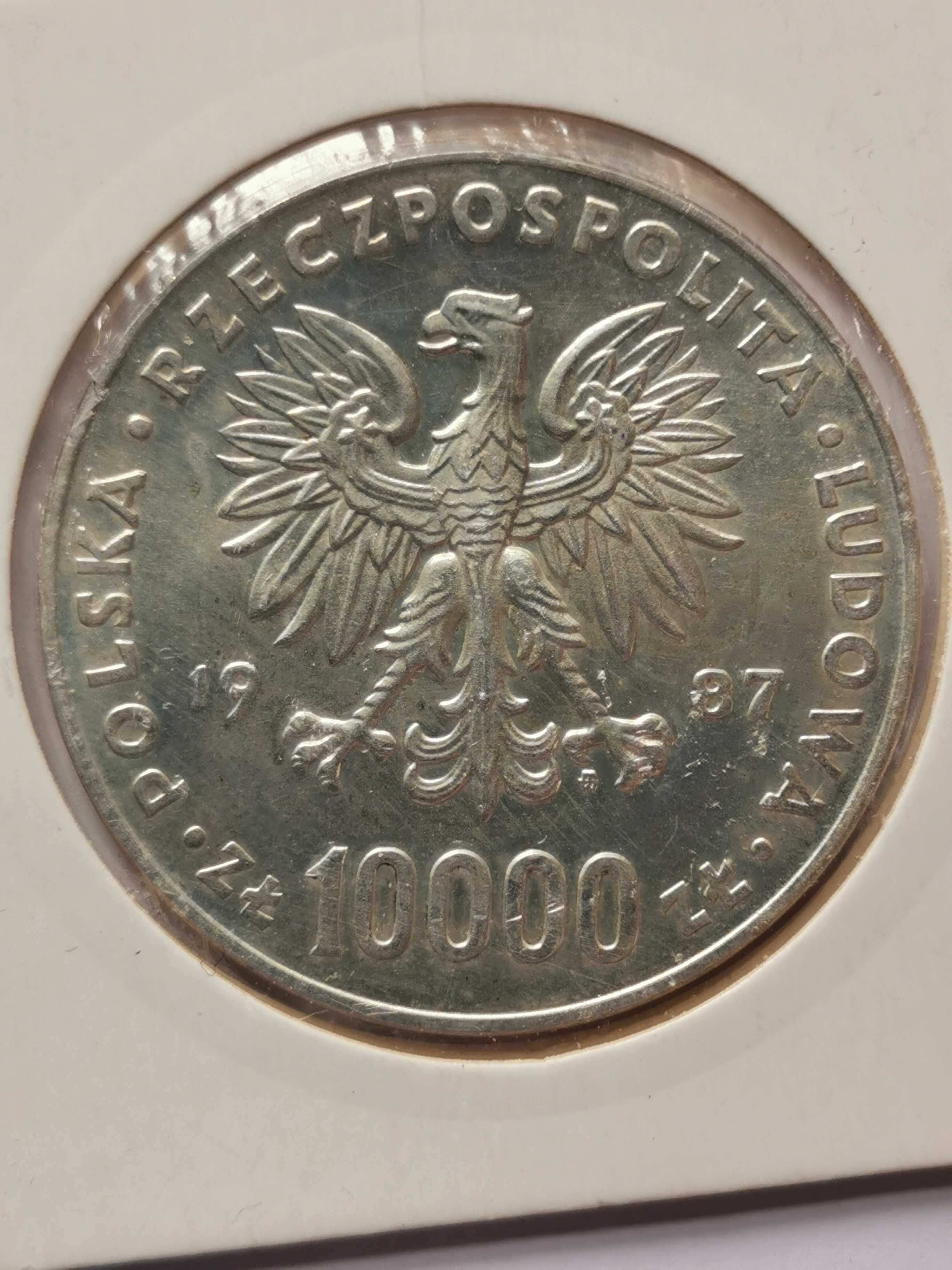 Moneta 10 000zł. 1987r. - Jan Paweł II