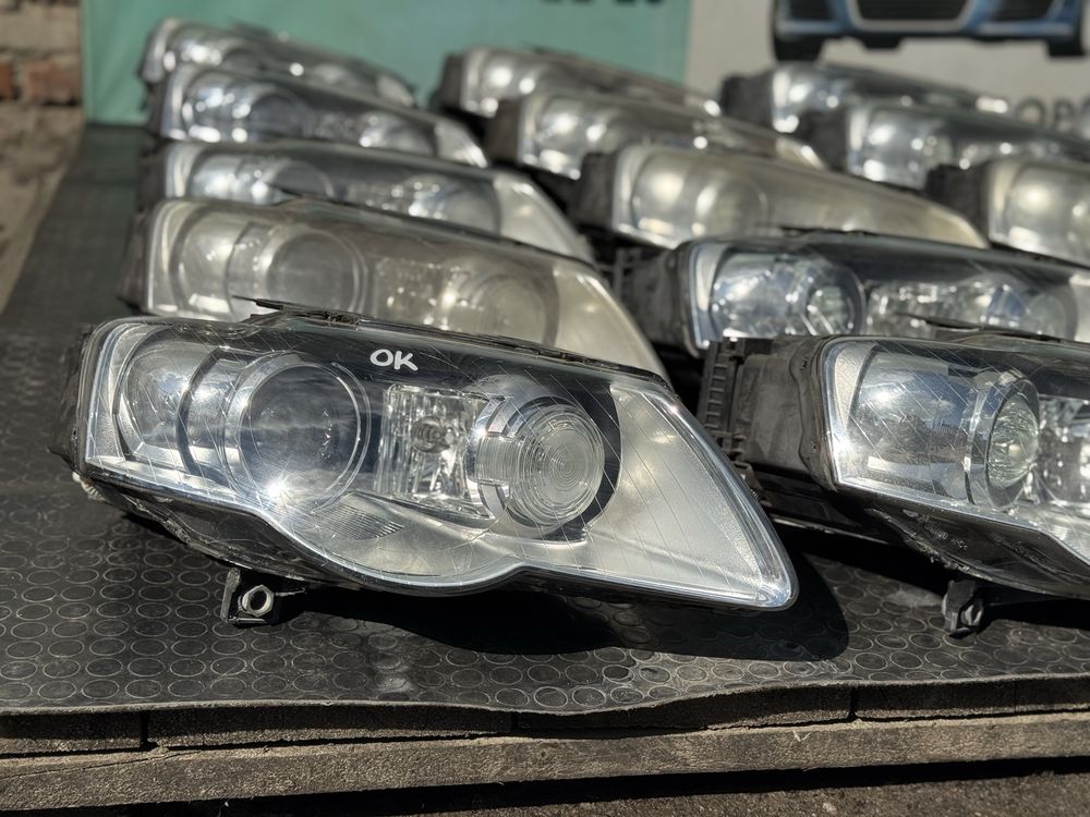 фари фара ксенон галоген фольксваген пассат б6 volkswagen passat b6