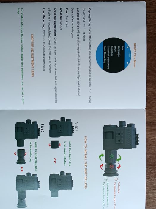 Насадка нічного бачення