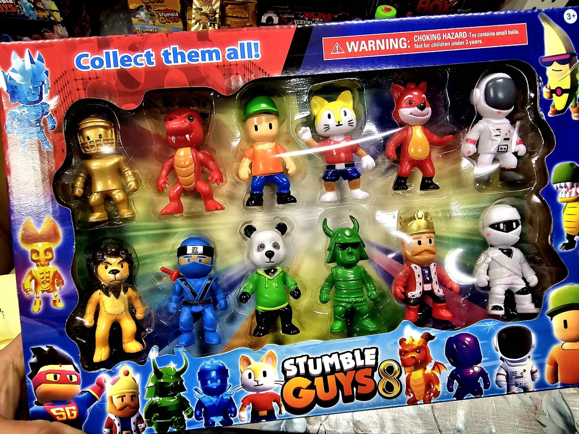 Ekstra figurki nowe Stumble Guys zestaw zabawki