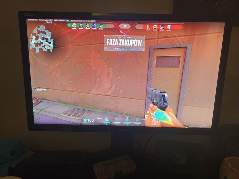 Monior ASUS VG248QE 144hz