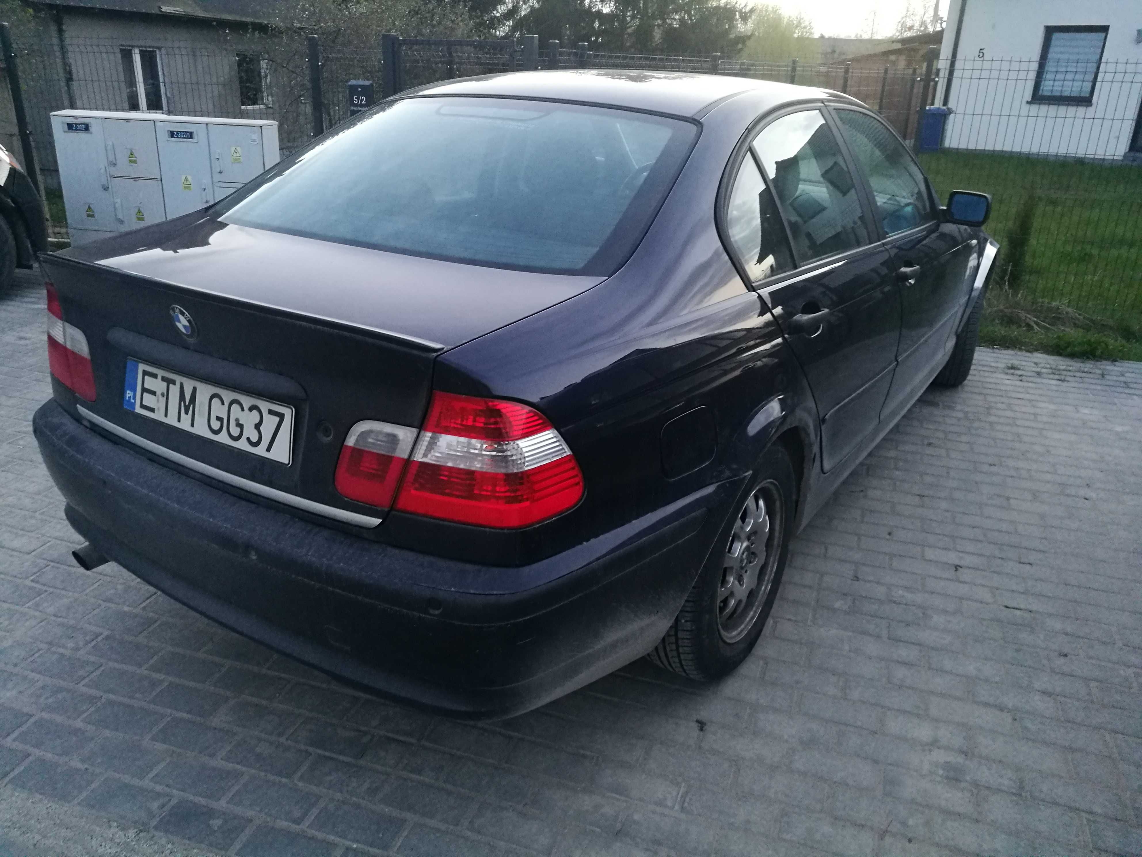 BMW E46 318i 2.0 16V 143KM 2002r benzyna sedan