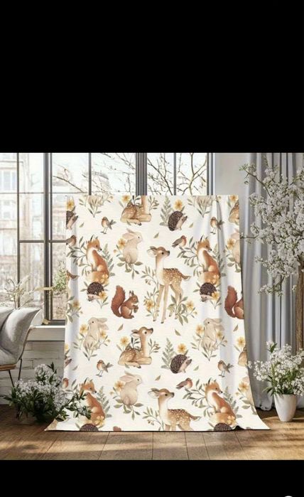 Теплі фланелеві/плюшеві пледи, для дітей. Новорічні пледи на подарунок