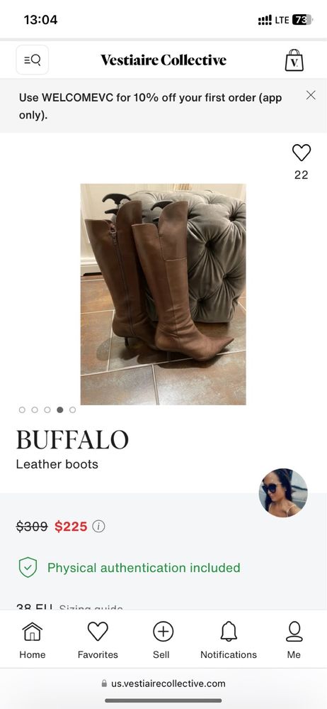 Чоботи вінтажні жіночі Buffalo