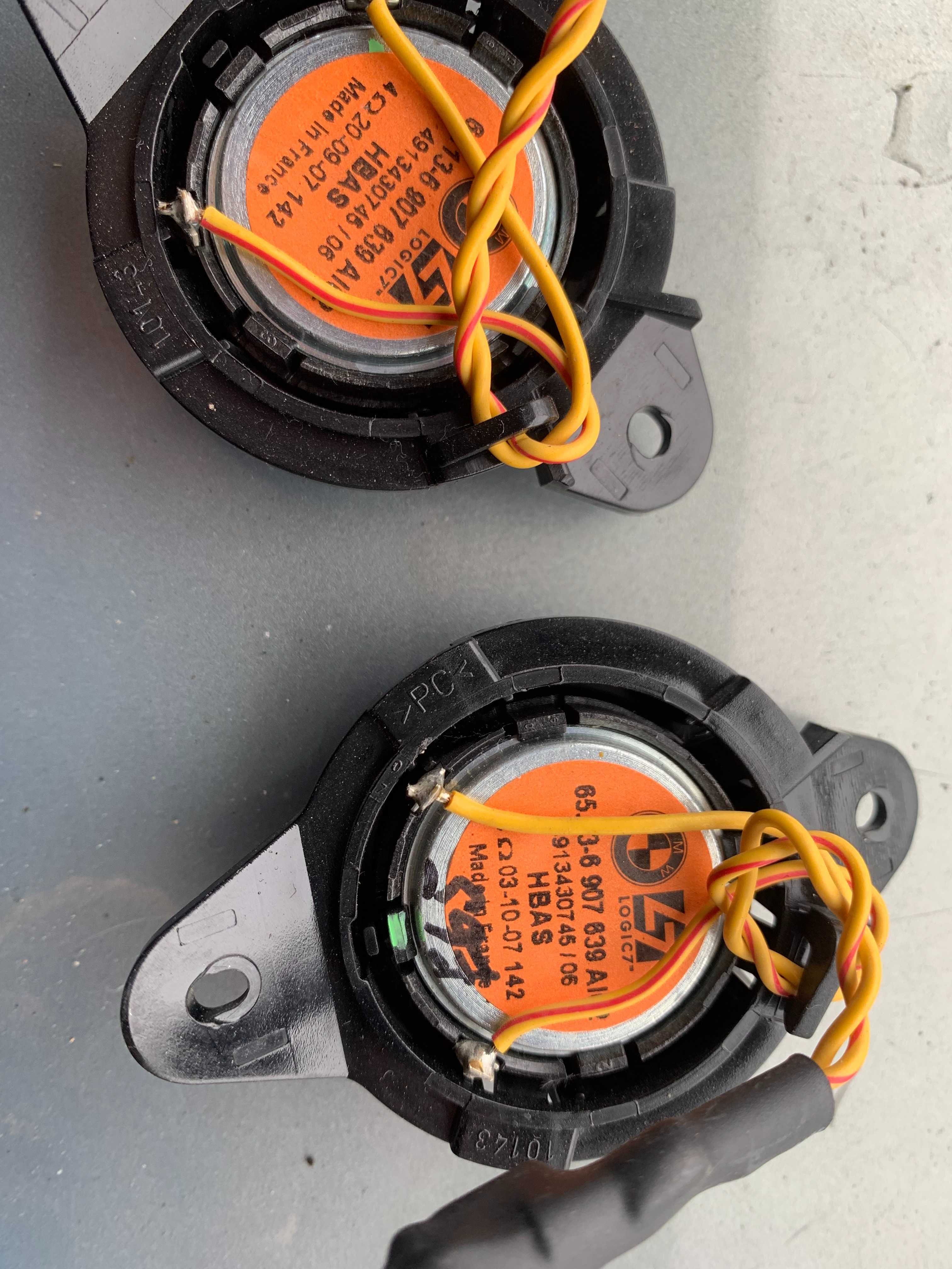 Bmw 7 e65 e66 głośnik LOGIC 7 6.907.639 komplet 2 szt. top-hifi