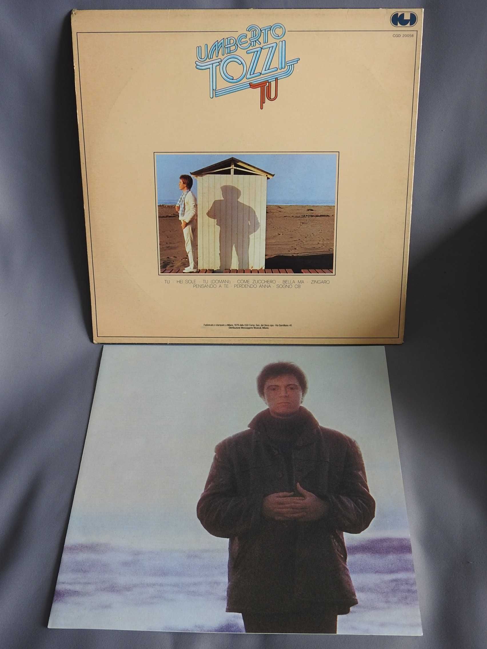 Umberto Tozzi Tu LP оригинал 1978 пластинка Italy NM/EX 1st press