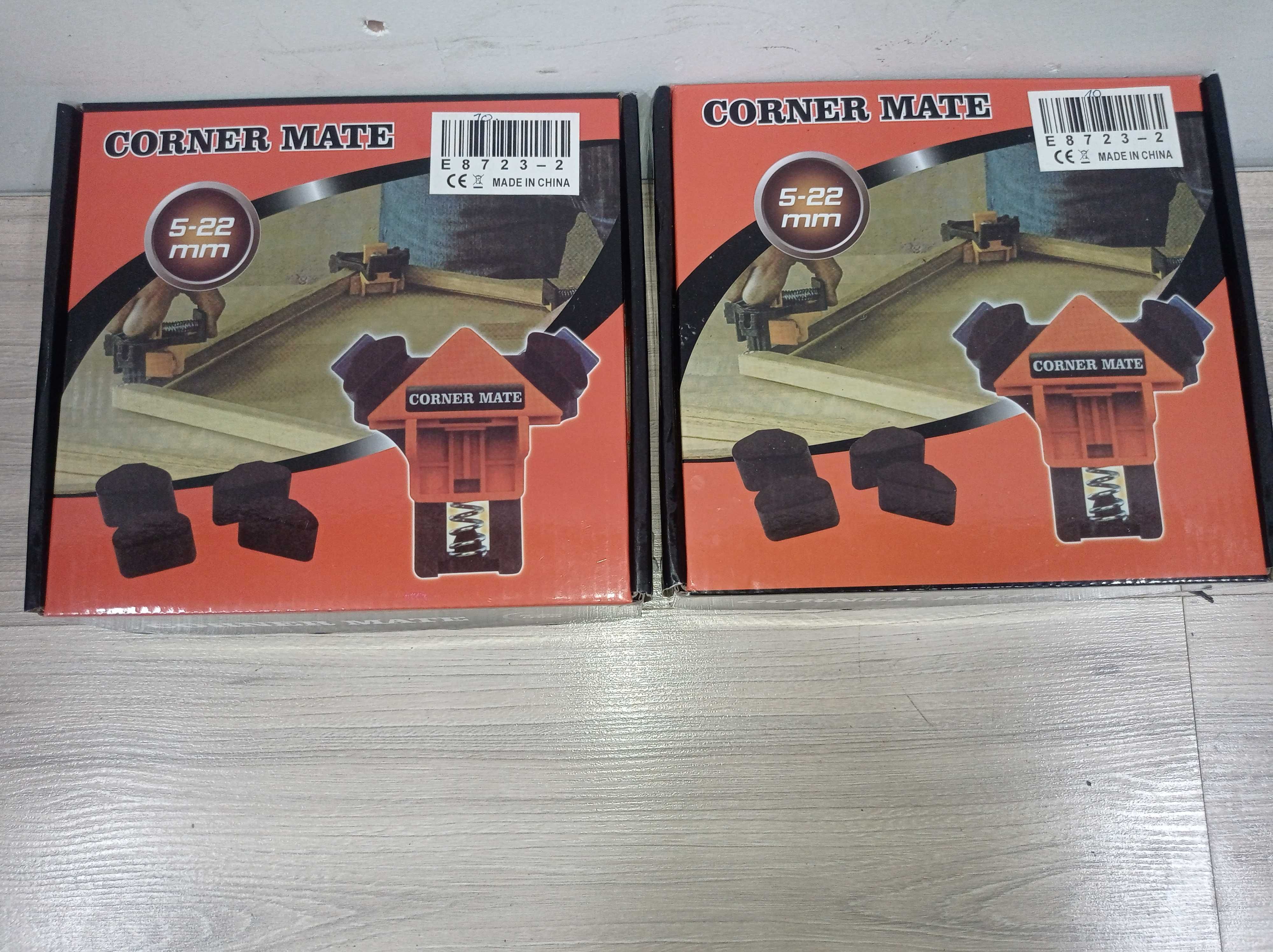 Ściski - Corner mate 5-22 mm - 4 sztuki - nowe