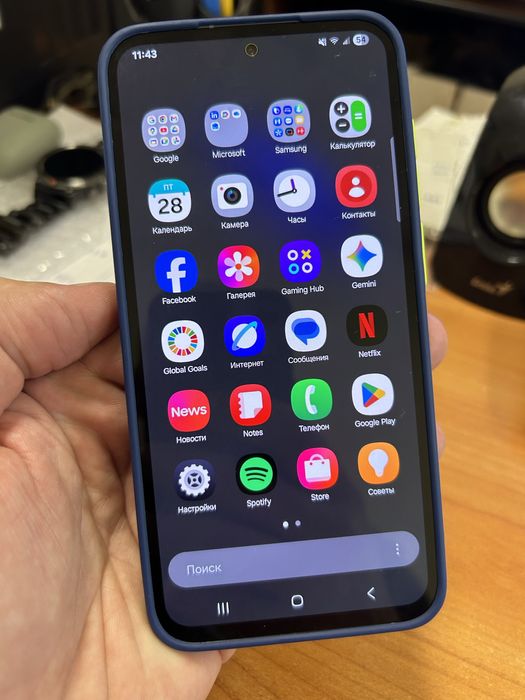 Мобильный телефон Samsung S23 FE, 8/128Gb, black, Qualcomm, 9723268