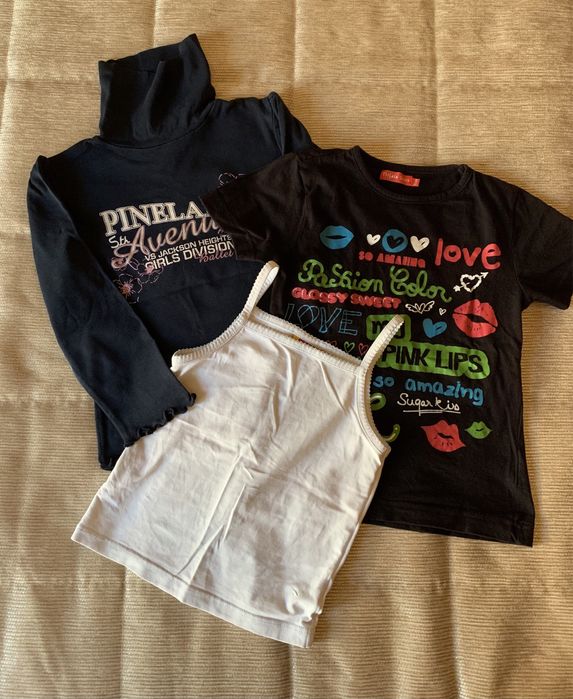 Lote de roupa menina 6 anos