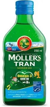 Mollers Моллерс омега 3 Бад 250 мл фруктовий