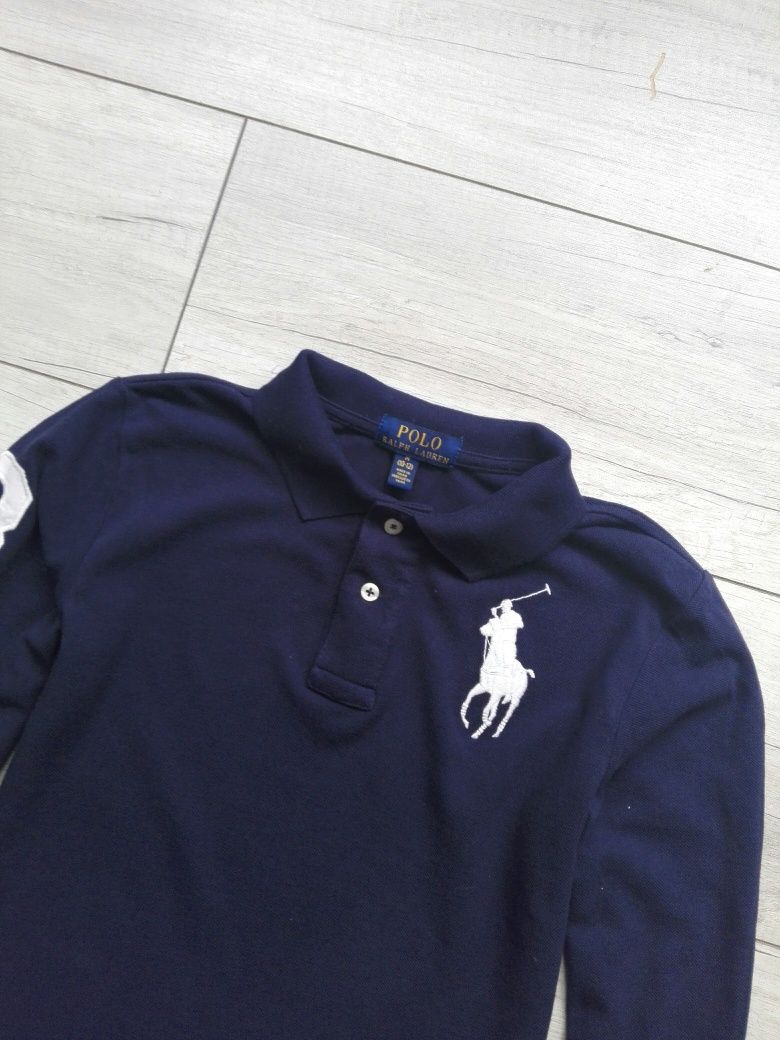 Ralph Lauren polo oryginalny t-shirt koszulka długi rękaw rozm 140-152