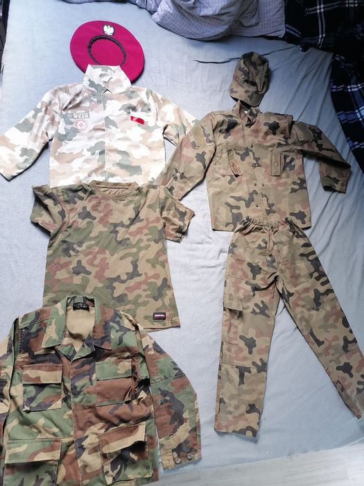 Przebranie dla dzieci. Mundurek wojskowy
