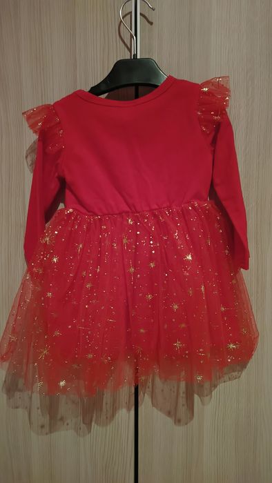 Vestido Natal bebé menina 6-9meses