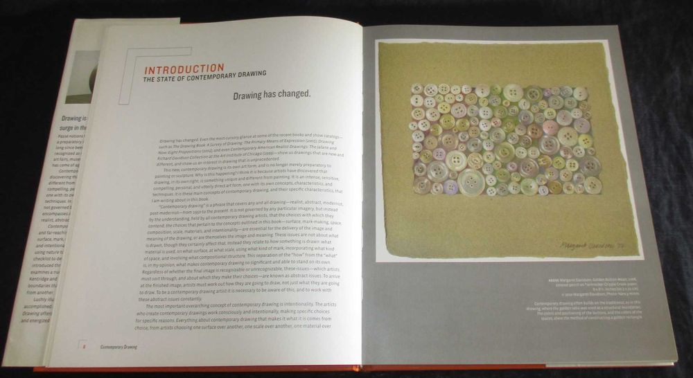 Livro Contemporary Drawing Margaret Davidson