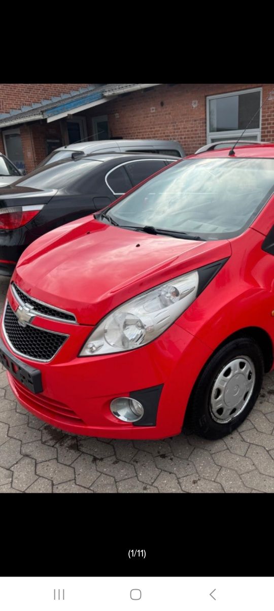 Chevrolet Spark M300 Czerwony Kompletny Przod