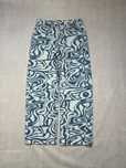 Baggy Spodnie y2k patterns avant garde