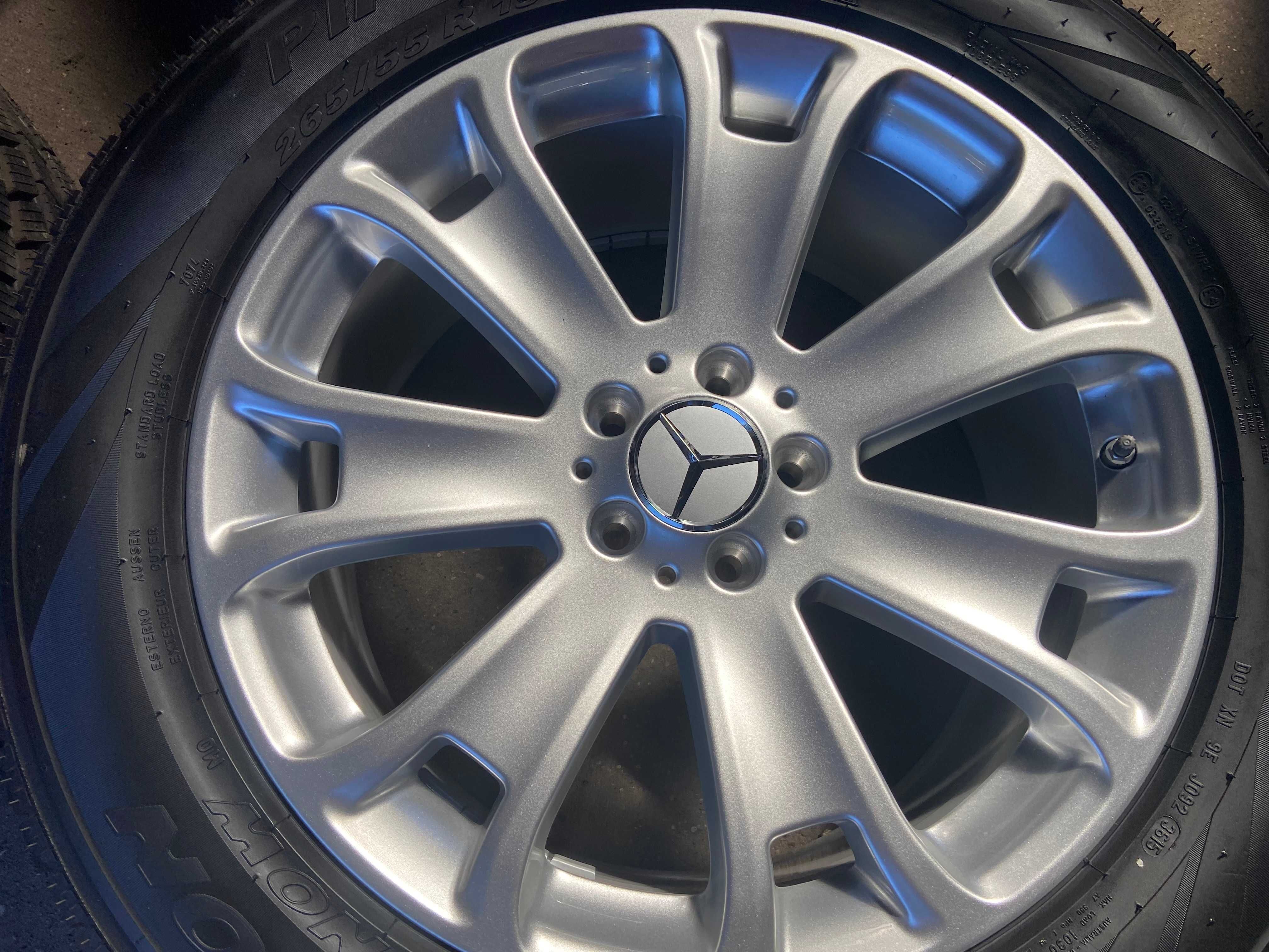 Koła alufelgi 19'' oryginalne Mercedes 5x112 opona zima