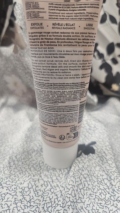 Patyka Radiance Sorbet Scrub , peeling do twarzy