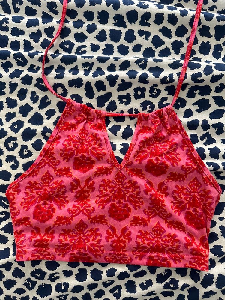 Top da Shein Rosa